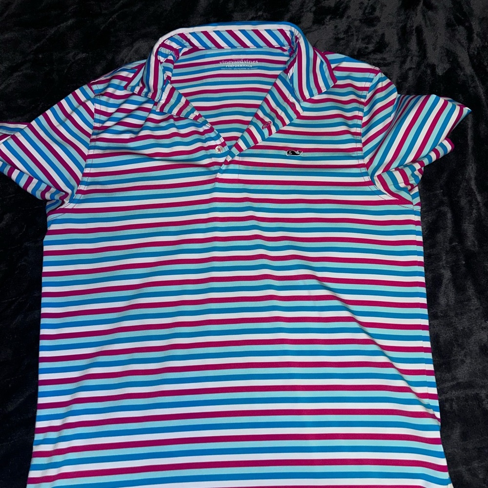Vineyard Vines Multicolor Striped Polo Shirt
